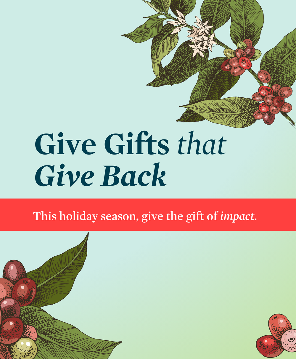 This Holiday Season give the gift of impact with AndBack Coffee.